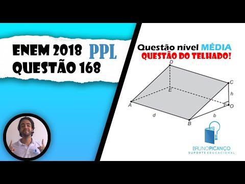 [ENEM 2018-PPL] Questão 168 📘#203-ÁREA DE FIGURA PLANA