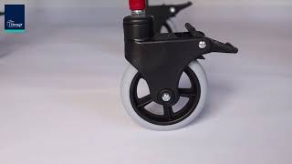 Toaletní vozík na kolečkách FS692