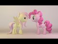 Fluttershy And Pinkie Pie Kissing
