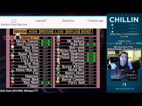 Chillindude rapping Good Clux live (2016-02-09)