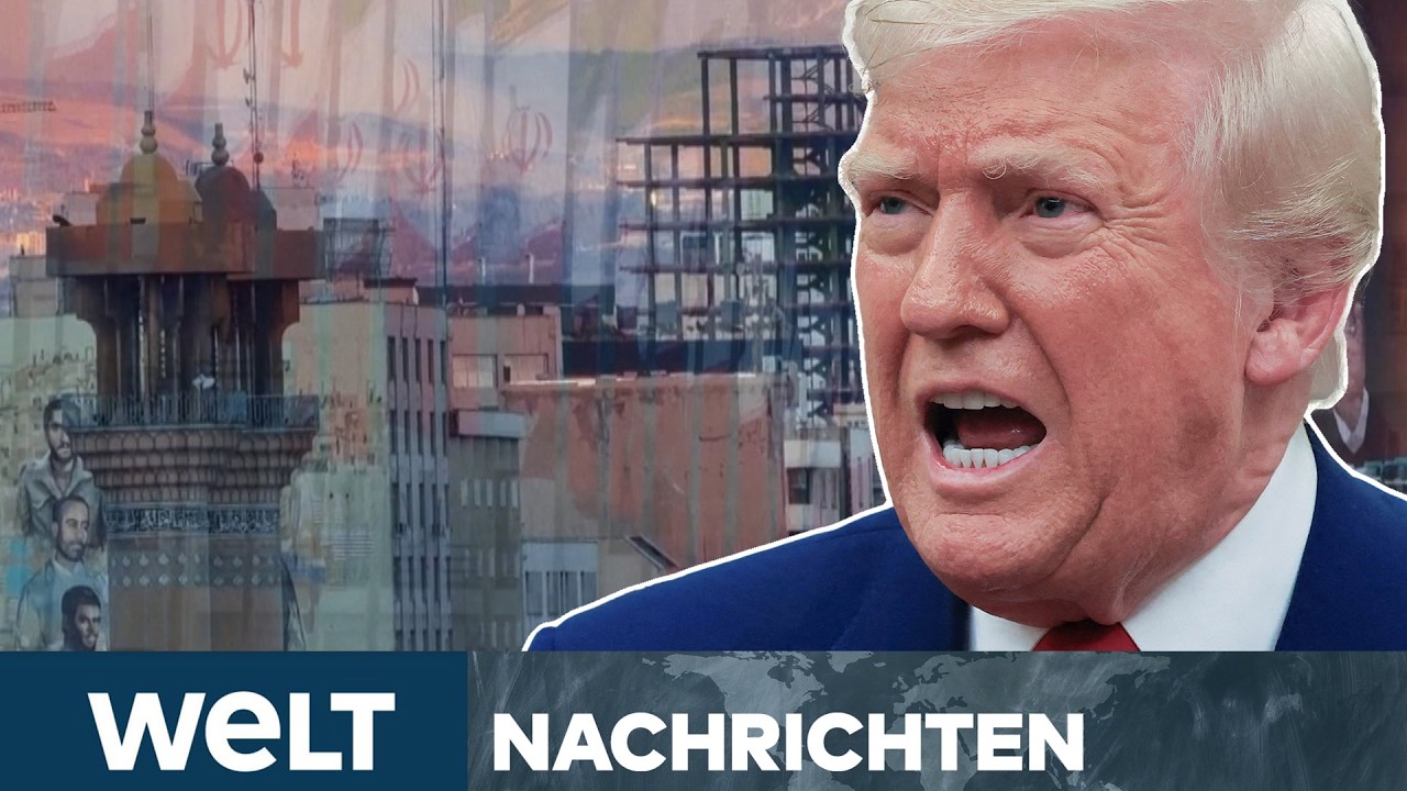 IRAN: Trump tobt! USA drohen mit Schlag gegen gesamtes Militär! Israel trifft Ziele I WELT STREAM