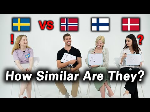 Swedish Language l Can Norwegian, Finnish and Danish Speakers understand it? (Nordic Language)