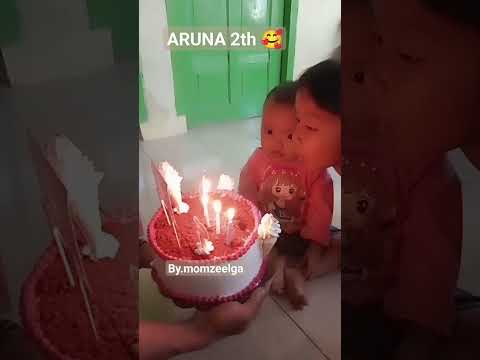 ulangtahun ARUNA jasmine ke 2