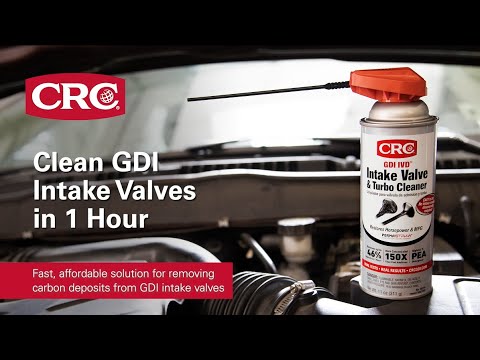 Clean GDI Intake Valves in 1 Hour