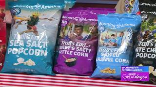 Scouts out selling popcorn | Great Day SA
