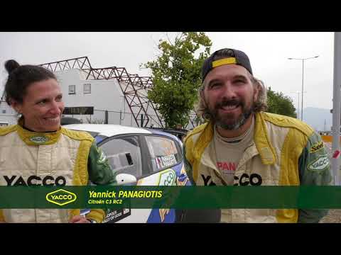 Rallye de l'Acropole 2021, avec les équipages Yacco