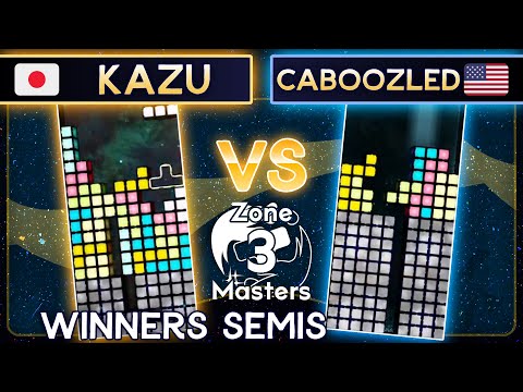 Zone Masters 3 - Kazu Vs. Caboozled - Winners Semis Tetris Effect Connected Tournament