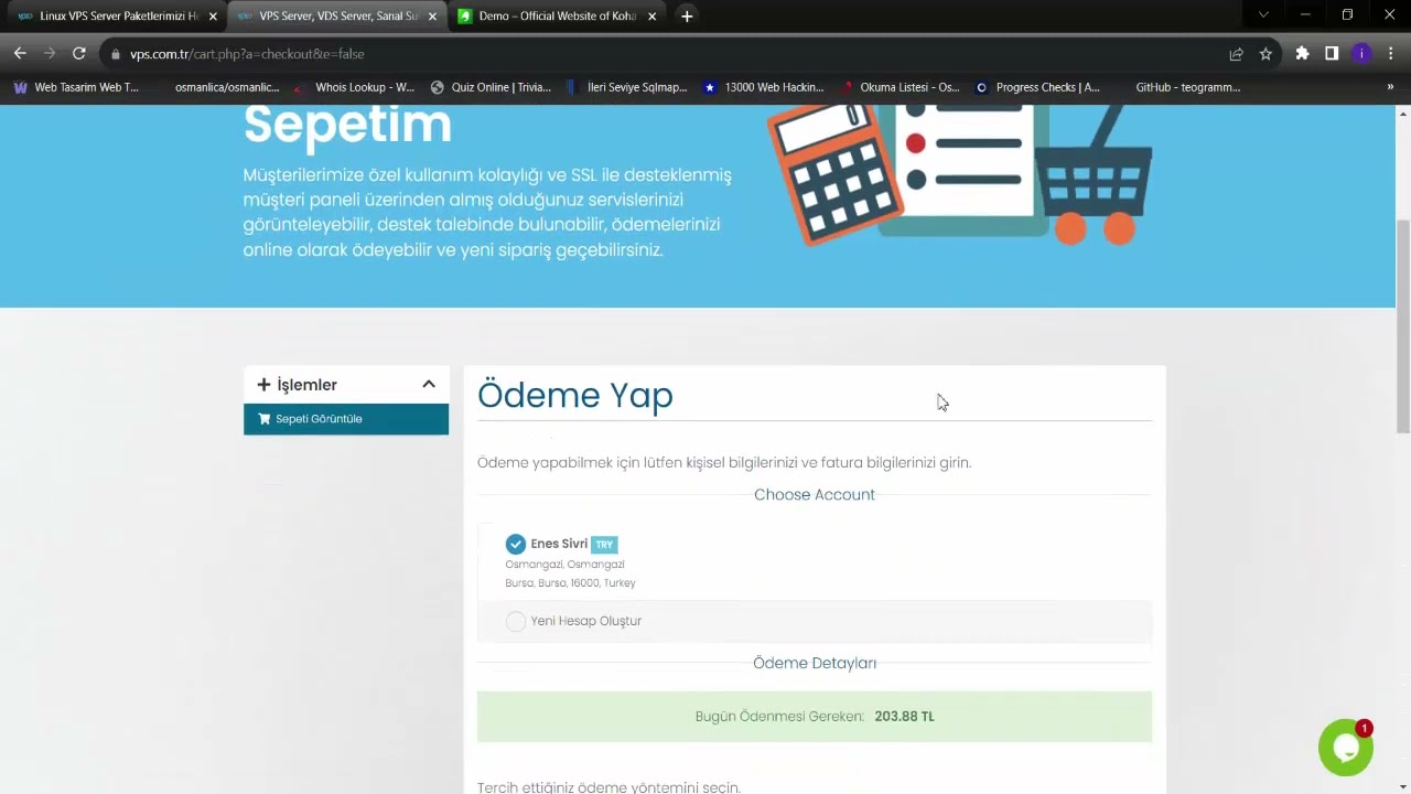 KOHA Kütüphane Otomasyon Sistemi: Bölüm 1 - Sunucu Satın Alma
