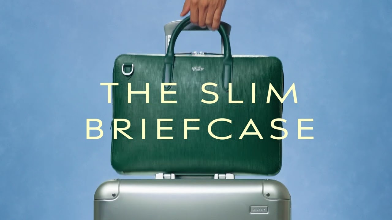 The Slim Briefcase | Smythson Presents