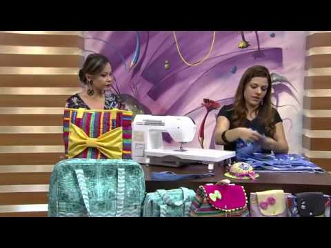 Mulher com   21 09 2015   Bolsa em costura criativa   Lia Pavan PT2   YouTube
