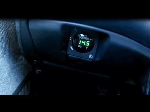 Куда поставить вольтметр на ваз 2110
