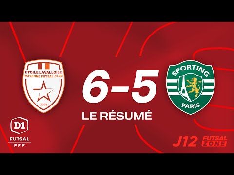 D1 Futsal - J12  Etoile Lavalloise FC vs Sporting Club Paris
