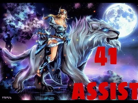 DOTA 2 Pro guide : Mirana roamer 41 assist (magnet arrow)