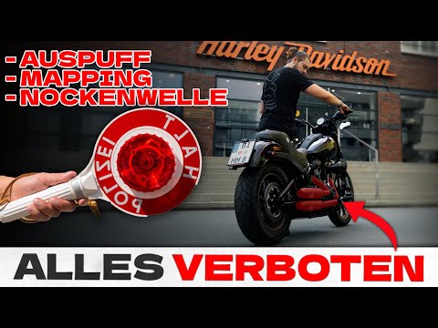 Valve exhaust & mapping on HARLEY DAVIDSON ILLEGAL?