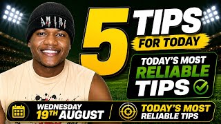 FOOTBALL PREDICTIONS TODAY 19/08/2026 SOCCER PREDICTIONS TODAY | BETTING TIPS, #footballpredictions