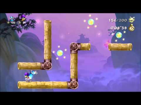 Rayman Legends-D.C-14"14-Dojo 200 lums with My 9 Years Old Sister-(CO OP)-(XBOX ONE) 18/4/16