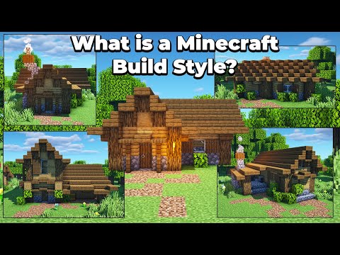 What is a build style in Minecraft 1.15? Timelapse & Guide