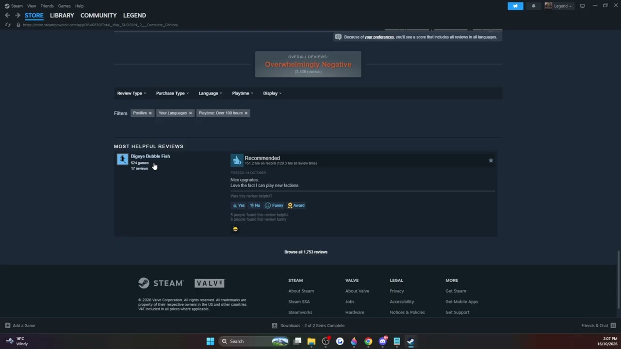 SEGA appears to have violated Steam's Rules