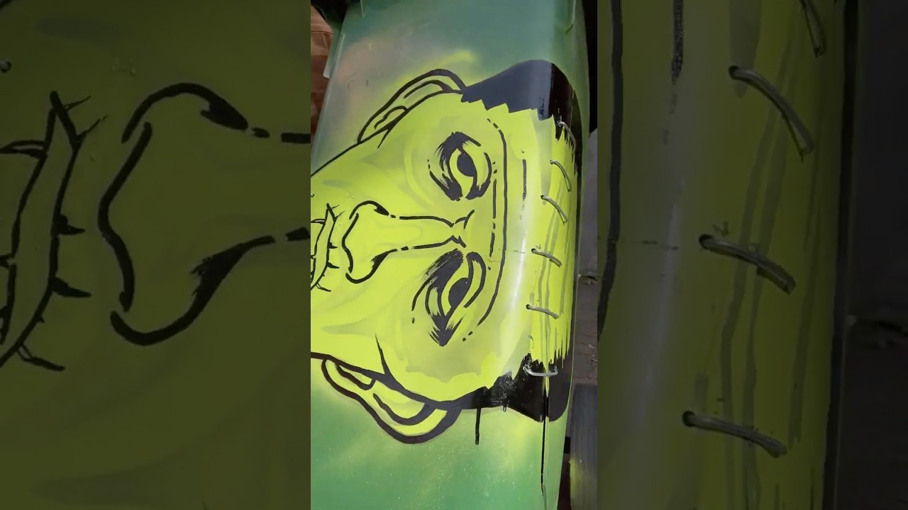 The FRANKENBIN Recycle Bin #diy #tutorial #homedecor