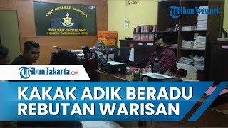 Kakak Beradik di Tasikmalaya Saling Adu Senjata Tajam Rebutkan Harta Warisan Orangtuanya