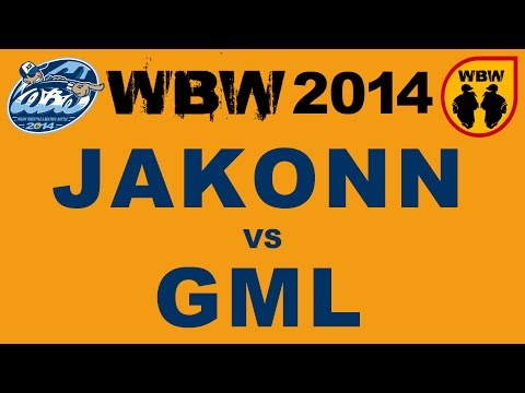 Jakonn 🆚 Gml 🎤 WBW 2014 Łódź (freestyle rap battle)
