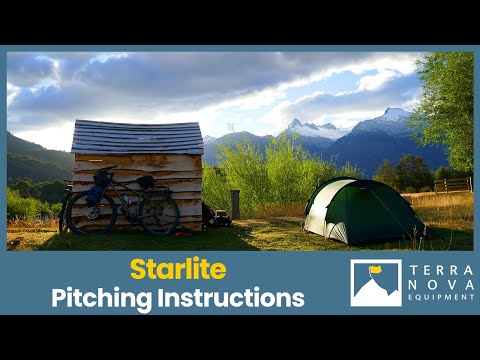 Starlite 1 and 2 Tent Pitching video | Terra Nova Equipment