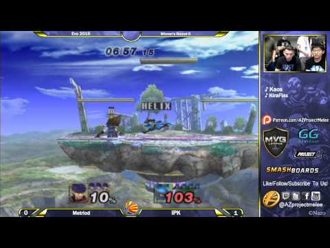 PM@Evo 2015: SSTV|OBVN|iPunchKidsz (Lucario) vs Metroid (Ike) Winners
