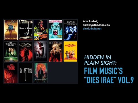 Vol. 9, Hidden in Plain Sight: Film Music's "Dies Irae"