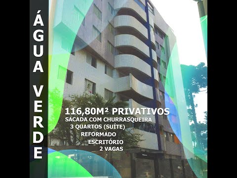 APARTAMENTO VENDA ÁGUA VERDE CURITIBA