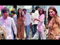 Ayesha Khan Attends Show Of Karan Aujla India Tour In Flavour Of Holi MS Bollywood