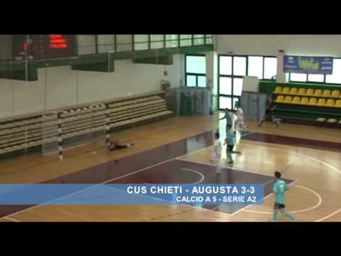 Serie A2, Calcio a 5. Cus Chieti - Augusta 3-3