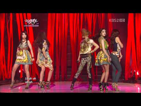 120427 KBS Music Bank 4Minute - Volume Up