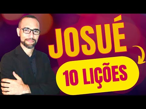 ✅️ Sermon on Joshua. 10 Lessons. Amilton Deolindo