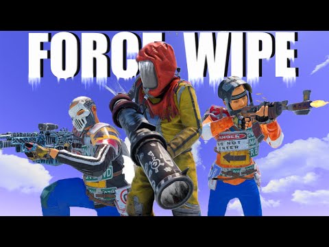 MOST INSANE FORCE WIPE - Rust