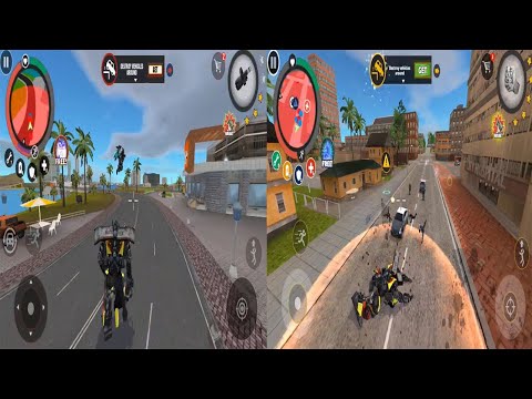 TRANSFORMER: Rope Hero Vice Town vs Stone Giant -  Android,ios Gameplay