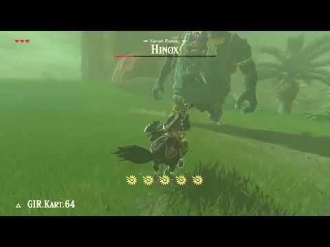 Breath of the Wild - Horse Only Blue Hinox Challenge - 150