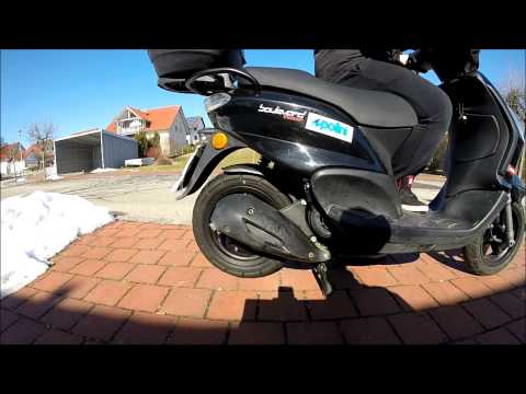 Derbi Boulevard 125 4-Takt Walkaround // Soundcheck // fly-by