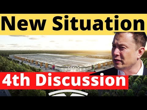 Tesla Giga Berlin's New Situation as Critics Applied for 4th Discussion