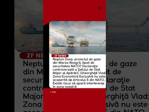 Neptun Deep, proiectul de gaze din Marea Neagră, lipsit de securitatea NATO?
