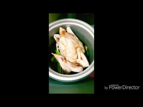 Roasted chicken with coca cola