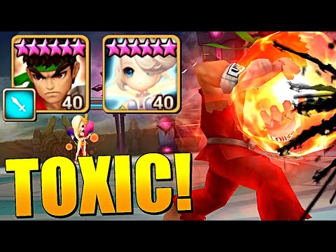 FIRE RYU + MOLLY = CANCER? | Summoners War