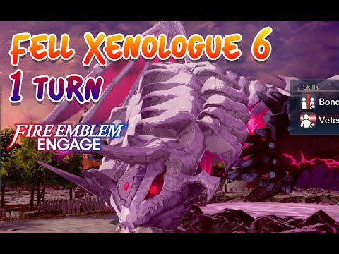 Fell Xenologue 6 1 TURN Maddening | Fire Emblem Engage