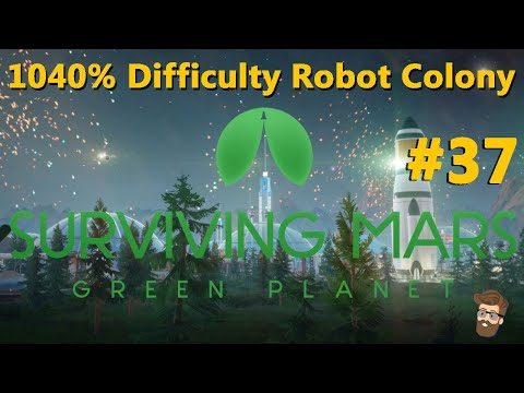 They're Shooting What?! (1040% Difficulty Robot Colony Episode 37) - Surviving Mars Gameplay