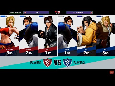 Bread and Butter 26 Losers Quarters - Tao Vs. J.R. Bogard - The King of Fighters XV