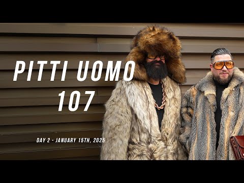 Pitti Uomo 107 Street Style 2025 - Men's Clothing and Accessory AW2025 Collections, Day 2