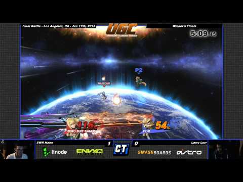 Final Battle - SWR Nairo vs Larry Lurr - Winners Finals - Smash Wii U