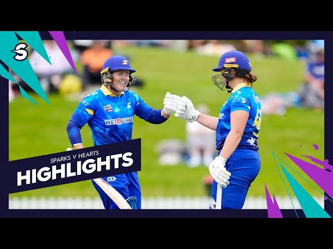 Big finish in the South! - Sparks v Hearts | Super Smash 2025/26