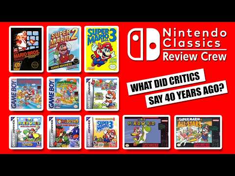 Magazine Critics Review Super Mario Bros. Games on Nintendo Switch Online (Nintendo Classics)