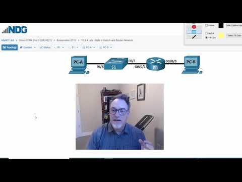18. CCNA Ch10 - Router, Switch, and PCs Network - Part1