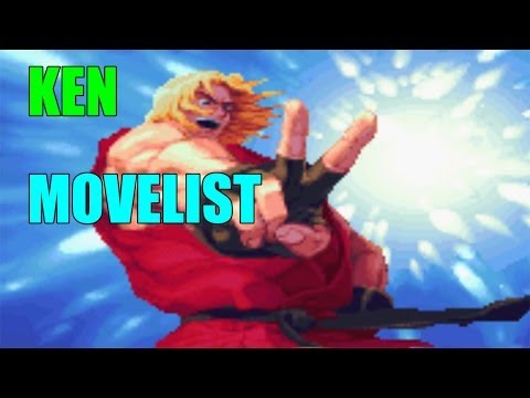 Street Fighter III: 2nd Impact - Ken Move List